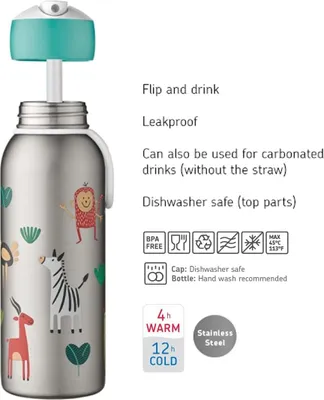 Immagine prodotto di Mepal Campus thermoflasche flip-up campus 350 ml - amici della foresta 65 x 70 x 202 107458065408