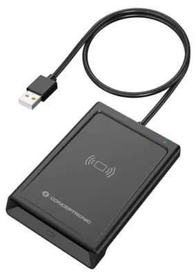 Zdjęcie produktu dla Conceptronic BIAN11B, USB 2.0, NFC, 1 m, Czarny, 100 g