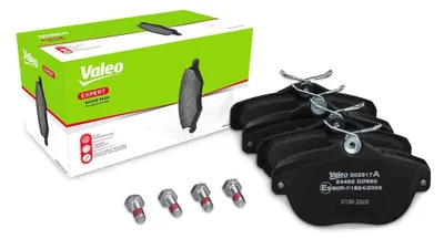 Produktbild von Bremsbelagsatz Scheiben hinten 16,3 mm VALEO passend für CITROËN C6