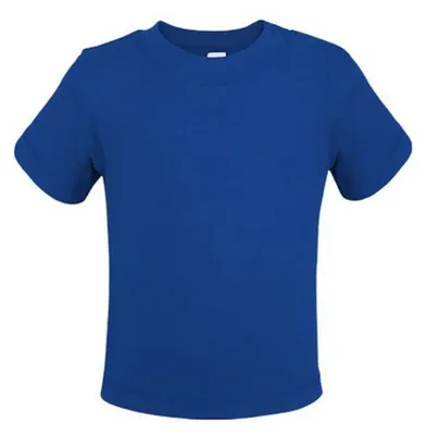 Produktbild von Link Kids Wear - "Noah" T-Shirt für Baby, Baumwolle aus biologischem Anbau, kurzärmlig LT4250 (92) (Königsblau)