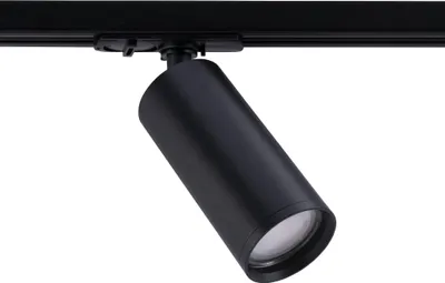 Produktbild von Ledvion - Schienensystem lampen, 1-Phasen, ohne Schiene, Schwarz, 1-flammig Spot, spotlight, deckenspot, deckenstrahler, strahler lampe