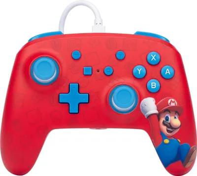 Zdjęcie produktu dla Kontroler Powera Enhanced Wired Woo Hoo Mario - Nsw