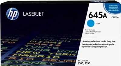 Image de HP 645A      Cyan        LaserJet    Tonerpatrone
