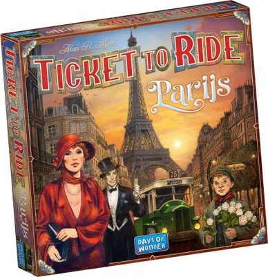 Immagine prodotto di Asmodee - gioco ticket to ride paris