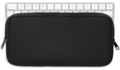 Produktbild von kwmobile Tastatur-Hülle kompatibel mit Logitech K380 - Neopren Schutzhülle Case Tasche für Tastatur - Neoprentasche für Keyboard - Schwarz