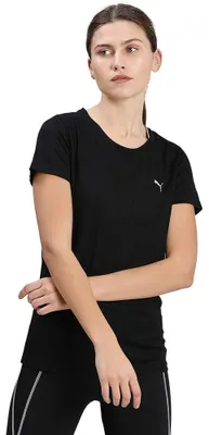 Productafbeelding van Puma NOS Performance T-shirt voor dames, kleur: zwart.Puma, kleur: zwart, maat: L
