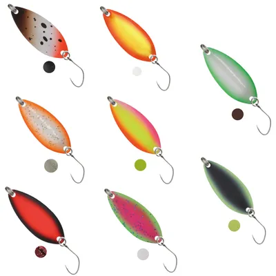 Produktbild von Paladin Satyr 0,9g - Spoon, Gewicht:1.6g, Farbe:schwarz-grün/gelb