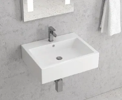 Immagine prodotto di Lavabo MANJA rettangolare sospeso 56x45x15,5 cm KARAG