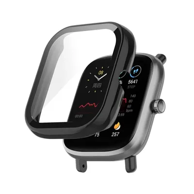 Produktbild von Strap-it Hartschalenhülle mit Glasplatte – passend für die Amazfit Bip U / Bip U Pro