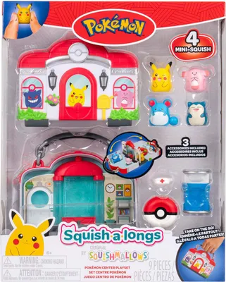Produktbild von Jazwares GmbH Pokémon Center Playset - Squishalongs Sonstige