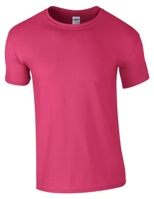 Image de Gildan - T-shirt « Softstyle » pour hommes/femmes Uni FK2163 (M) (rose vif)