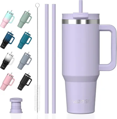 Immagine prodotto di 1200 ml, 40 once, acciaio inossidabile, isolamento sottovuoto, a prova di perdite, ideale per l'uso in viaggio