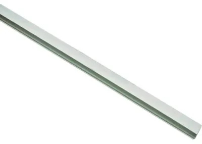 Produktbild von Seitenführungsprofil weiß für Klemmrollos, 210 cm 2 Stück zum kleben - kürzbar