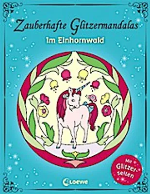 Produktbild von Zauberhafte Glitzermandalas - Im Einhornwald