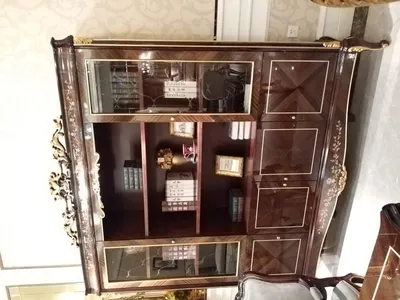 Produktbild von XXL Büro Bücherschrank Aktenschrank Luxus Möbel Stil Antik Schrank Schränke Neu