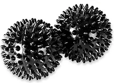 Produktbild von Oliver Professional Faszien- und Massagebälle, 2er Set - schwarz