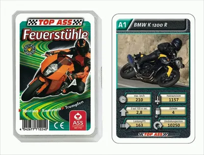 Produktbild von TOP ASS Quartett Feuerstühle