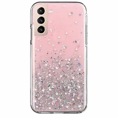 Immagine prodotto di Wozinsky Star Glitter Cover Custodia con glitter Samsung Galaxy S21+ 5G (S21 Plus 5G) Rosa