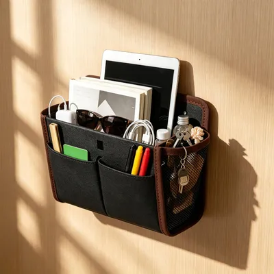 Imagen del producto de Organizador colgante para caravanas y campamentos, autoadhesivo, plegable, 1 unidad