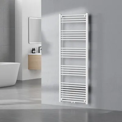 Immagine prodotto di Radiatore per asciugamani 'Voss' con 28 aste in acciaio 160 x 60 cm Bianco