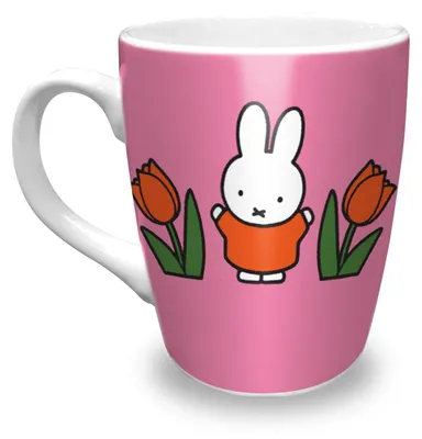 Immagine prodotto di Tazza Relax Miffy tulipani rosa