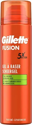 Zdjęcie produktu dla Gillette żel do golenia Fusion 5 Sensitive 200 ml - 1 szt