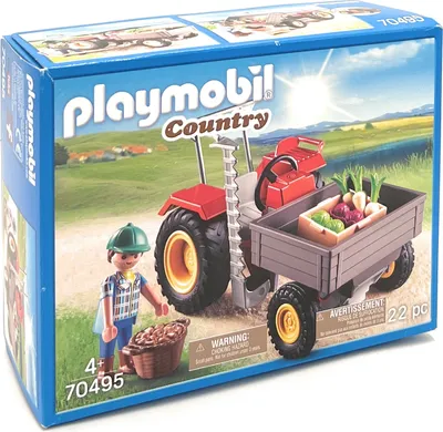 Produktbild von PLAYMOBIL 70495 Gemüsebauer mit Erntetraktor