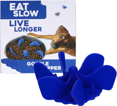 Image de Eat Slow Live Longer Gobble Stopper Grey L