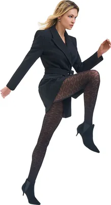 Produktbild von Mura Jacquard-Strumpfhose ETNO 50DEN ebano-S