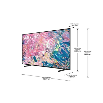Produktbild von Samsung QE85Q60BAUXXC, 2,16 m (85"), 3840 x 2160 Pixel, QLED, Smart-TV, WLAN, Schwarz