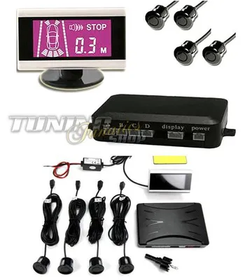 Produktbild von Einparkhilfe 4x SENSOR Rückfahrwarner PDC WIRELESS MONITOR für viele Fahrzeuge