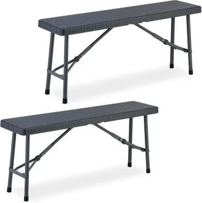 Immagine prodotto di set di 2 panche per birra 102 cm