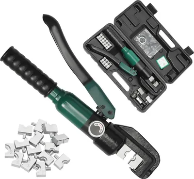 Obrázek produktu pro Hydraulické krimpovací a lisovací kleště – YQK-70 – ruční – vysokotlaké – pro měděné trubky a kabely – pro kov – zelené