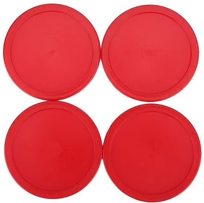 Imagen del producto de Mesa de air hockey - 2 paletas - 4 discos - Plástico duradero - Mesa estándar - Ideal para los aficionados al hockey sobre hielo