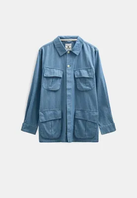 Zdjęcie produktu dla Anerkjendt 902194, akotto chambray, model 4pocket, kolor 3013 (denim)