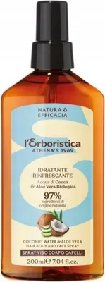 Produktbild von L’Erboristica 1007406, Lotion, Frauen, Feuchtigkeitsspendend, Feuchtigkeitsspendend, Jeder Hauttyp, 200 ml, Aloe Vera, Kokosnuss