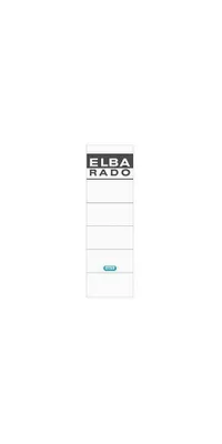 Produktbild von ELBA Ordneretikett 100551826 breit/kurz sk weiß 10 St./Pack.