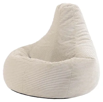 Produktbild von Icon Dalton Sitzsack Cord mit Füllung, Beige
