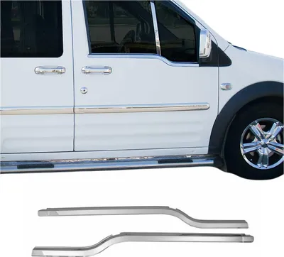 Immagine prodotto di Modanature per finestrini per Ford Connect Tourneo Transit 2002-2014 cromate 2x