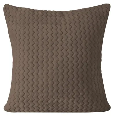 Produktbild von Dekorativer Kissenbezug Sofakissen ONYx 40x40 x2 braun