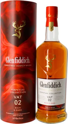 Produktbild von Glenfiddich Perpetual Collection Vat 02 Rich & Dark + Box 1000ml 43% Vol.
