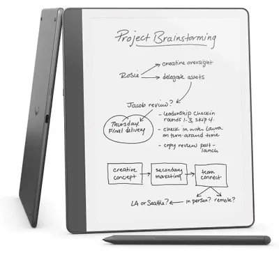 Produktbild von Amazon Kindle Scribe (2024) E-Reader 32GB - 10,2" - mit Premium Pen, dunkelgrau