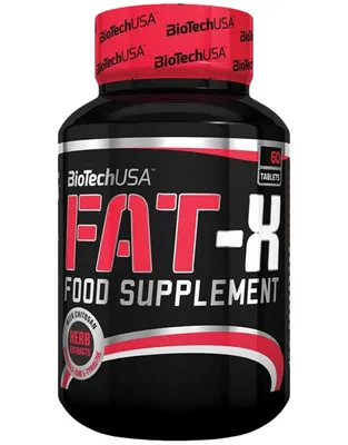 Obrázok produktu pre BioTech USA Fat-X 60 tabliet / CLA, HCA / Podpora správneho metabolizmu a normalizácie apetítu