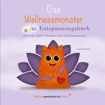 Produktbild von Das Wellnessmonster starke Entspannungsbuch
