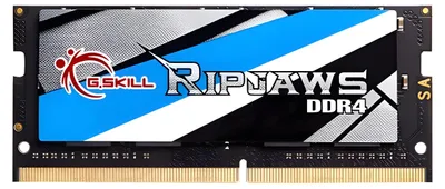 Immagine prodotto di G.Skill Ripjaws - DDR4 - 16 GB - SO DIMM 260-PIN - 2400 MHz / PC4-19200 - CL16 - 1,2 V - non bufferizzato - nonECC (F4-2400