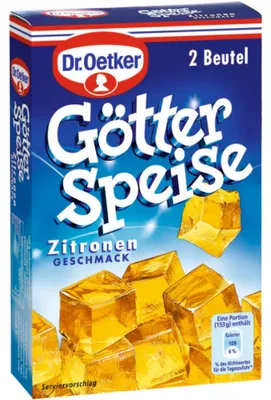 Image de Gelée au goût de citron Oetker (1000 ml)