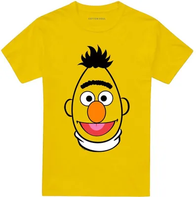 Image de Sesame Street - T-shirt Homme/Femme Unie TV20931 (3XL) (Jaune)