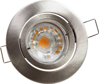 Produktbild von LED Einbauleuchte Deckenleuchte McShine, 5W COB, 400 lm, 3000K, Ø82mm, inkl. Fassung