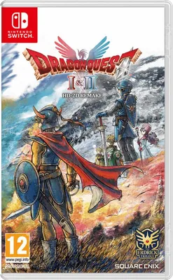 Produktbild von Square Enix Dragon Quest I & II HD-2D Remake, Nintendo Switch, Nintendo Switch, E10+ (Jeder über 10 Jahre), Physische Medien