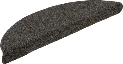 Obrázek produktu pro vidaXL Samolepicí rohože 5 ks 56x17x3 cm antracitová půlkruhová
